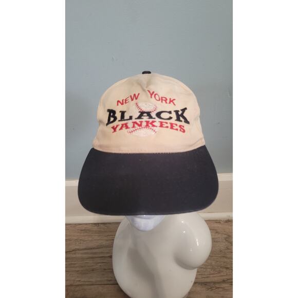 Vintage New York Black Yankees Hat Negro League Baseball Cap KC Snapback One... - Picture 1 of 6